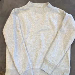 Zella mock neck sweatshirt
